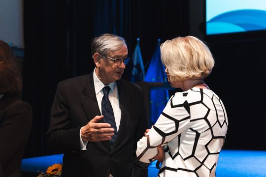 nekdanji predsednik Republike Slovenije Danilo Tuerk in predsednica Državnega zbora mag. Urška Klakočar Zupančič