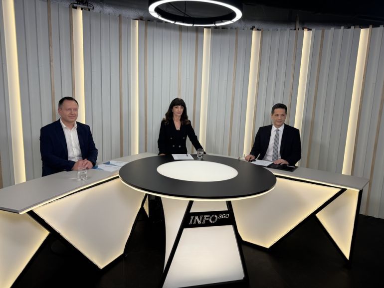 Dr. Robert Šumi, Suzana Kos in mag. Aleksej Šinigoj