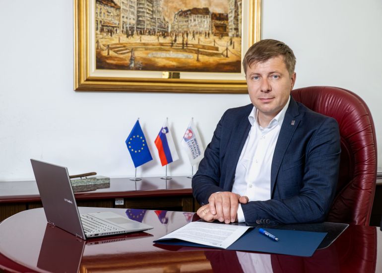 Blaž Cvar, predsednik OZS