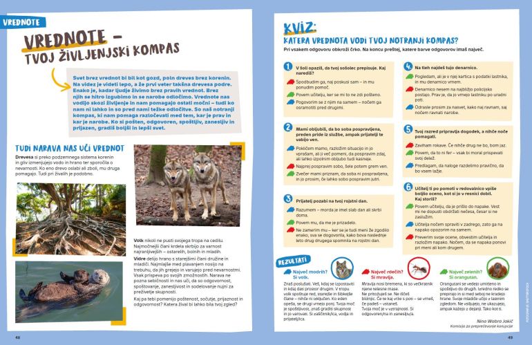 Vrednote - tvoj življenjski kompas