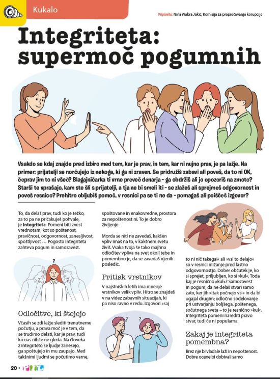 Integriteta: supermoč pogumnih