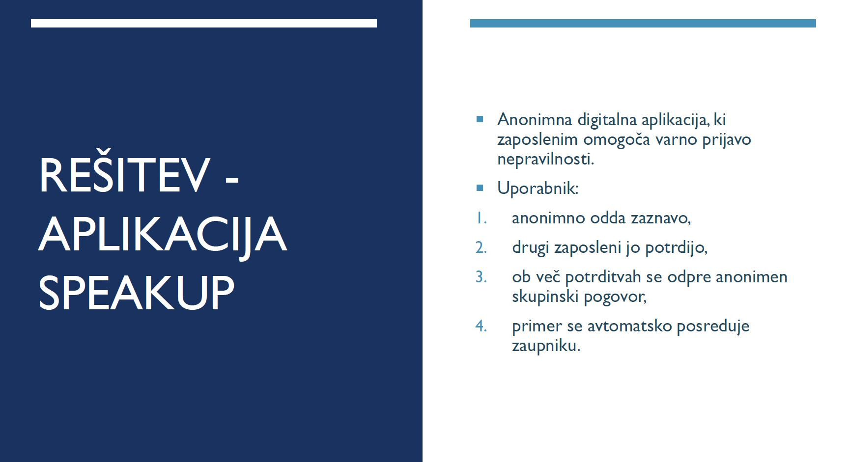 Aplikacija SpeakUp
