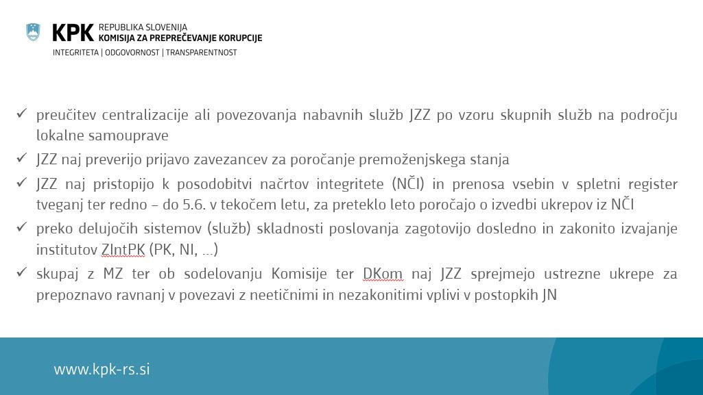 Priporočila JZZ