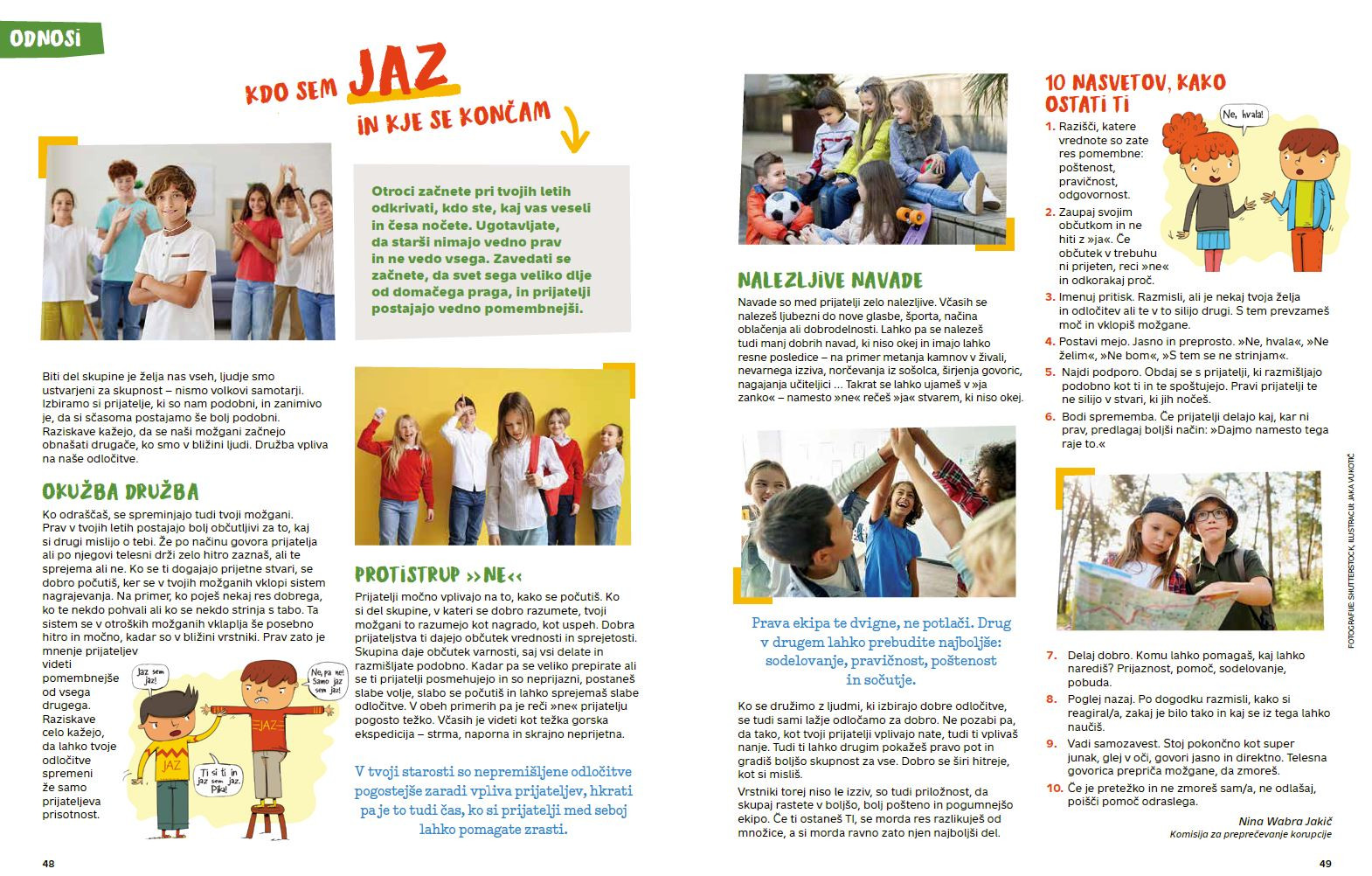 Kdo sem jaz in kje se končam