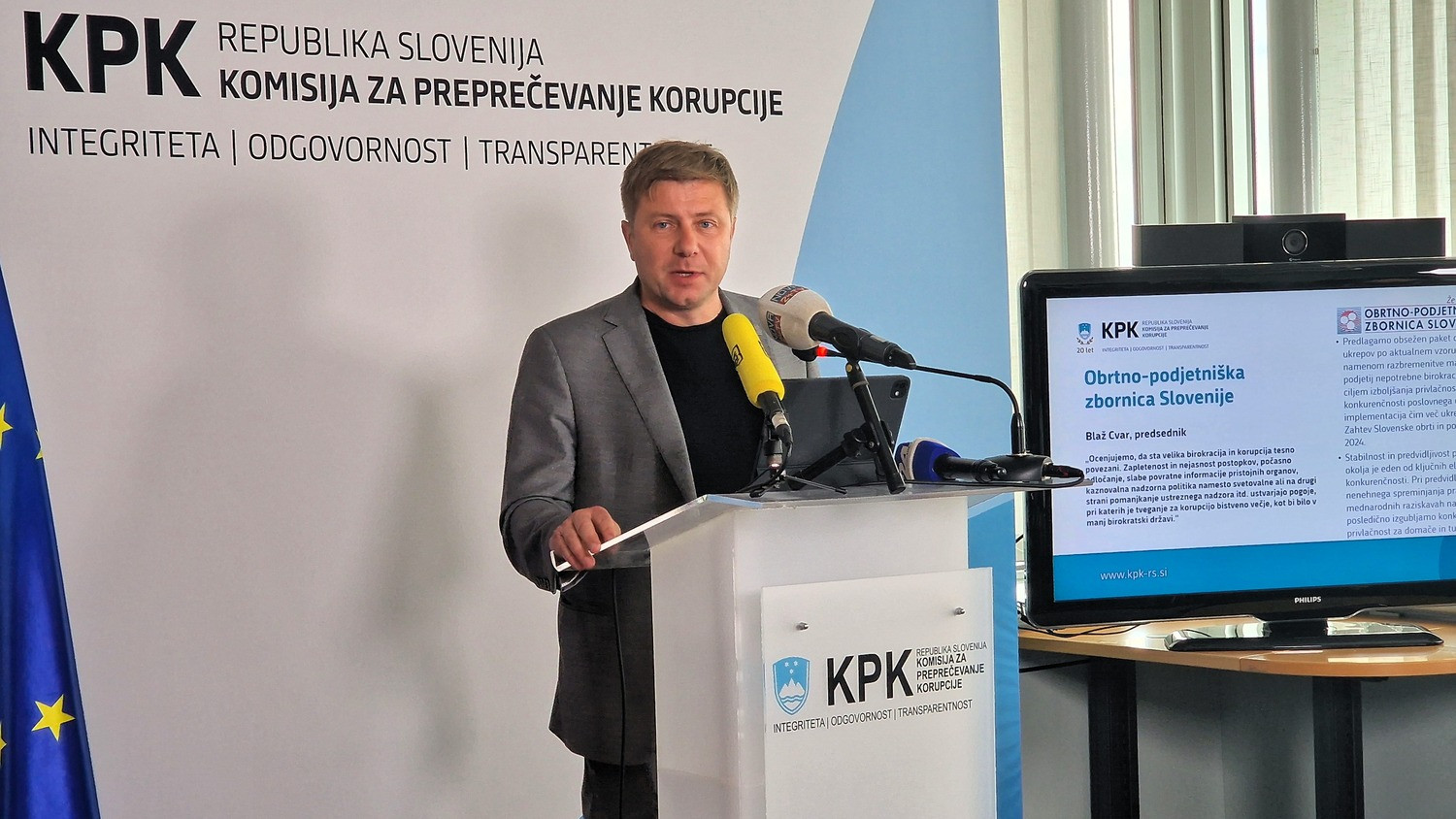 Blaž Cvar, predsednik OZS