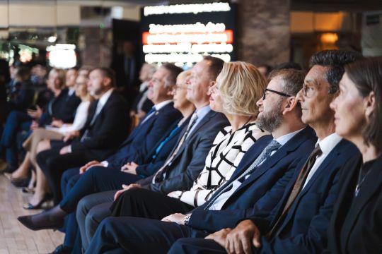 Zbrani visoki gostje med prireditvijo