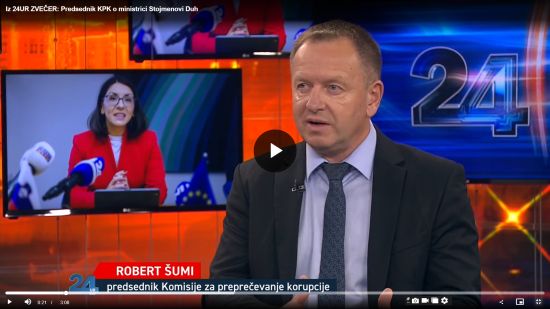 dr. Robert Šumi med gostovanjem na POP TV
