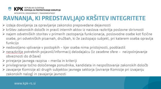 Del prezentacije z usposabljanja
