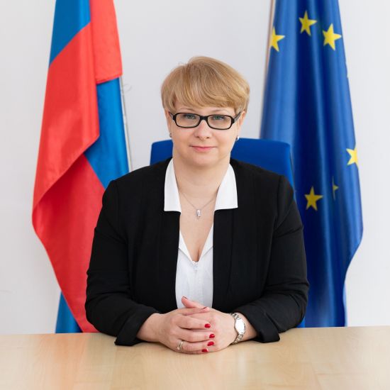 Vodja Predstavništva Evropske komisije (EK) v Sloveniji dr. Jerneja Jug Jerše. Foto: EK