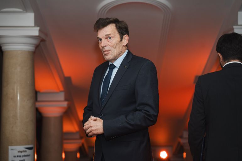 Nekdanji direktor Zavoda RS za šolstvo in prejemnik priznanja za integritetno ravnanje dr. Vinko Logaj