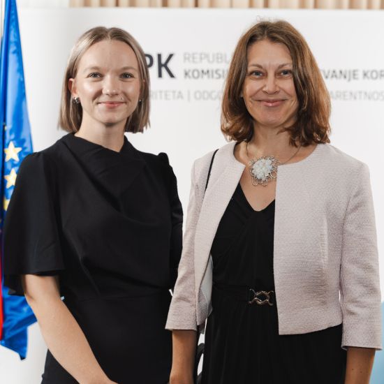 Teja Roškar in mag. Vita Habjan Barborič