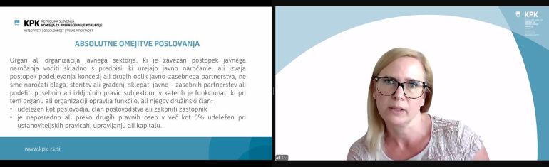 Sanja Marić o omejitvah poslovanja