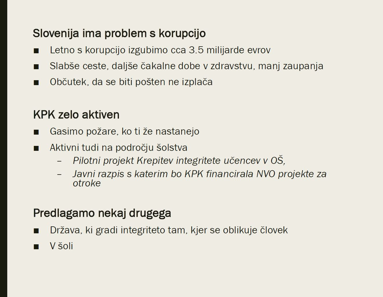 Nacionalni program kulture integritete v šolah