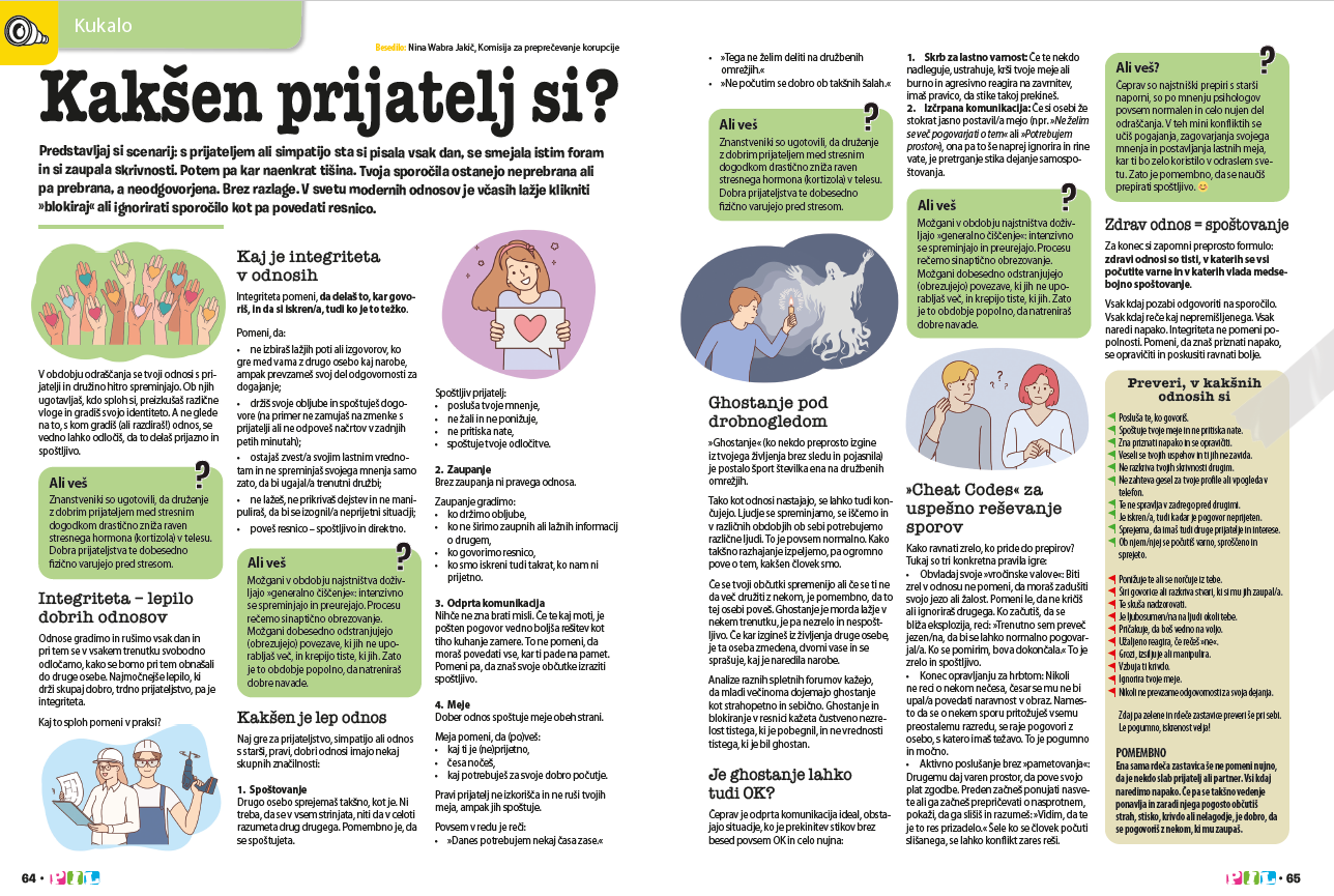 Kakšen prijatelj si